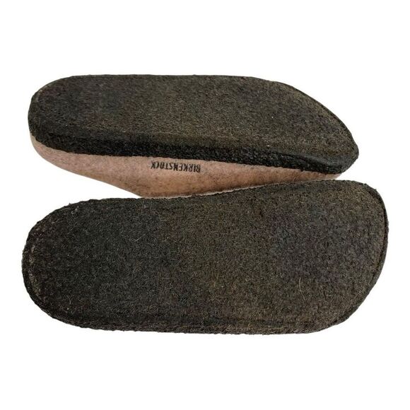 Birkenstock Zermatt Kids Size EU 32 US 1 Shearling Wool Felt Soft Pink Clogs - Picture 7 of 9
